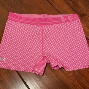 Under armour spandex shorts